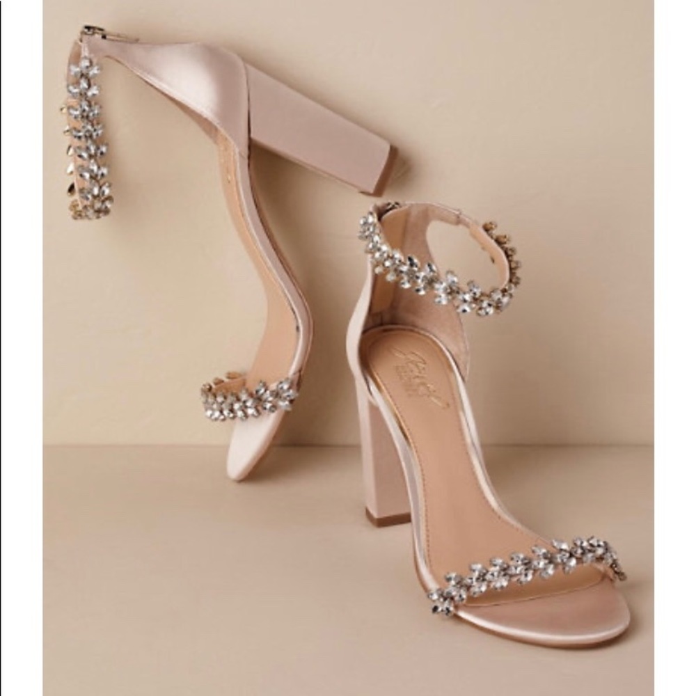 BHLDN Jewel by Badgley Mischka Heels